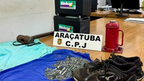 Homem é preso por receptação após anunciar baterias furtadas