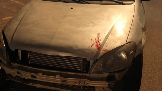 Mulher atinge companheiro com carro após ameaças em Birigui