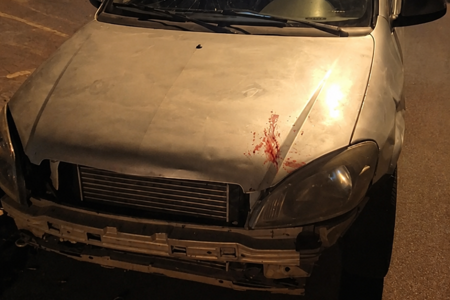 Mulher atinge companheiro com carro após ameaças em Birigui
