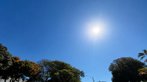 Semana terá calor, tempo seco e chuva em Araçatuba