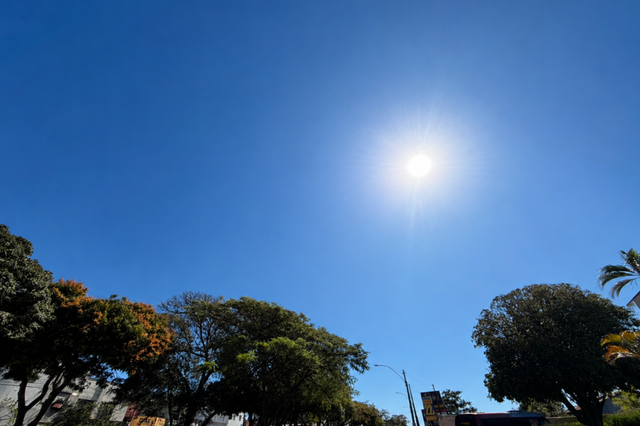Semana terá calor, tempo seco e chuva em Araçatuba
