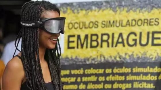 Araçatuba compra óculos que simulam embriaguez e sono ao volante