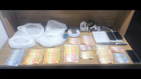 Violência doméstica leva PM a descobrir ponto de apoio do tráfico