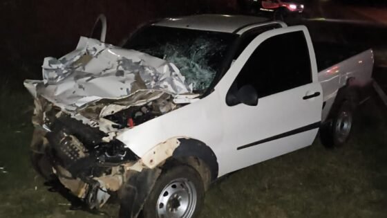 Jovem de 22 anos morre em colisão na zona rural de Zacarias