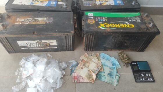 PM prende homem por tráfico e receptação em Santópolis