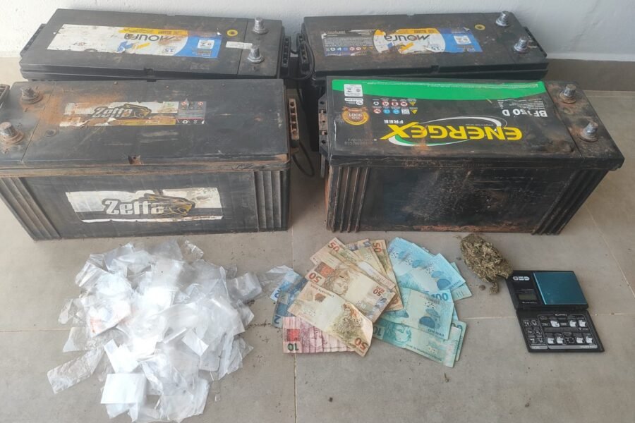 PM prende homem por tráfico e receptação em Santópolis