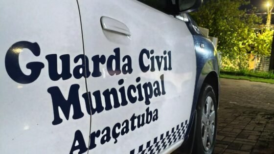 GCM prende homem por agredir companheira em Araçatuba