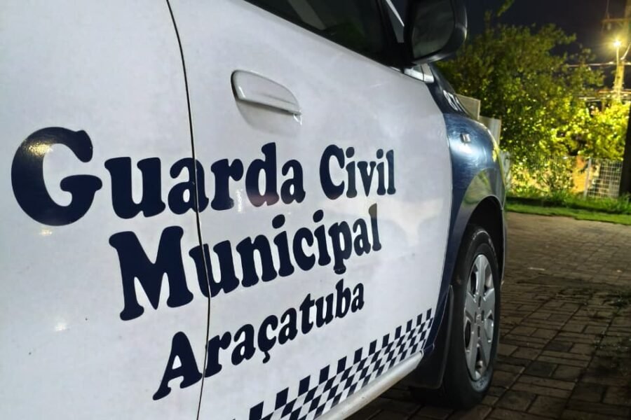 GCM prende homem por agredir companheira em Araçatuba