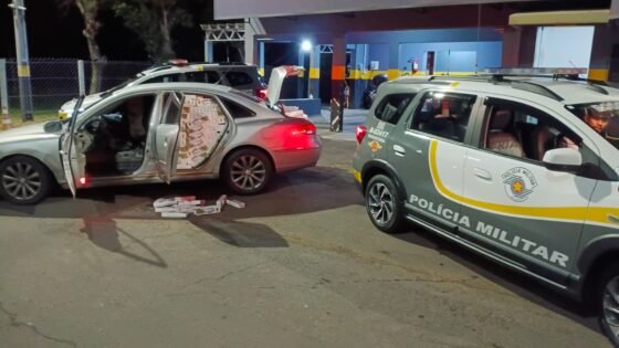 Polícia prende homem com mais de 20 mil maços de cigarros contrabandeados