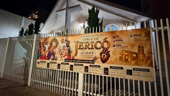Paróquia Bom Jesus da Lapa realiza Cerco de Jericó em Araçatuba