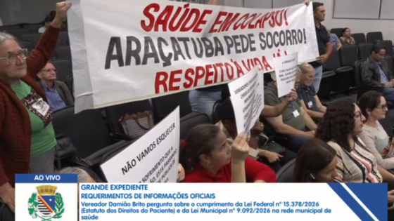 Saúde domina volta da Câmara após recesso em Araçatuba