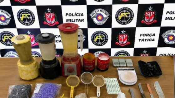 Homem é preso com cocaína e maconha em casa em Araçatuba