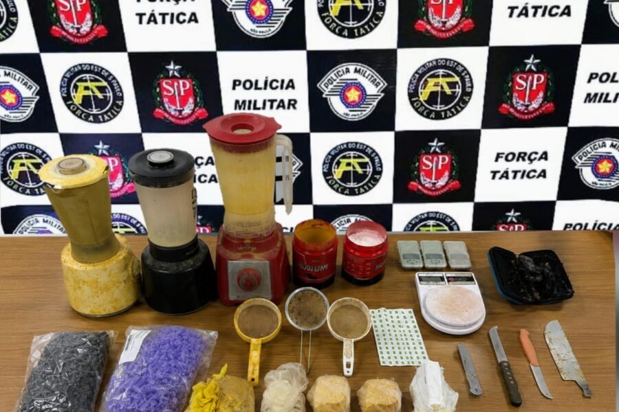 Homem é preso com cocaína e maconha em casa em Araçatuba