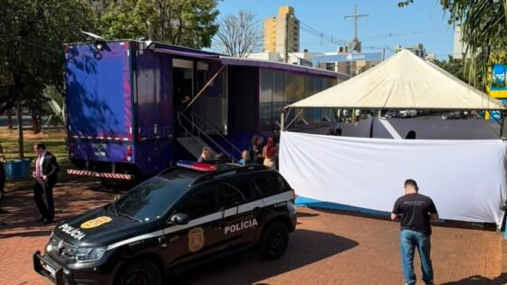 Idoso é preso após vítima denunciar ameaças em carreta itinerante