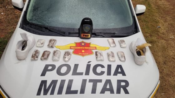 Mulher é presa com mais de 2 kg de haxixe em ônibus
