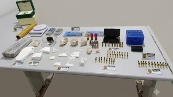 Mulher é presa após drogas e munições serem encontradas em cofre em Auriflama