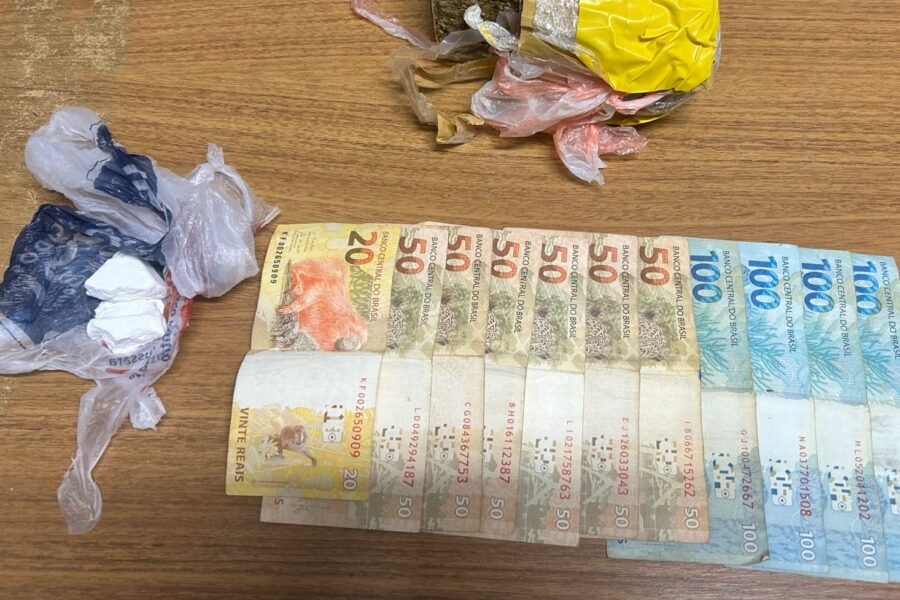 Homem é preso com pasta base de cocaína em Araçatuba
