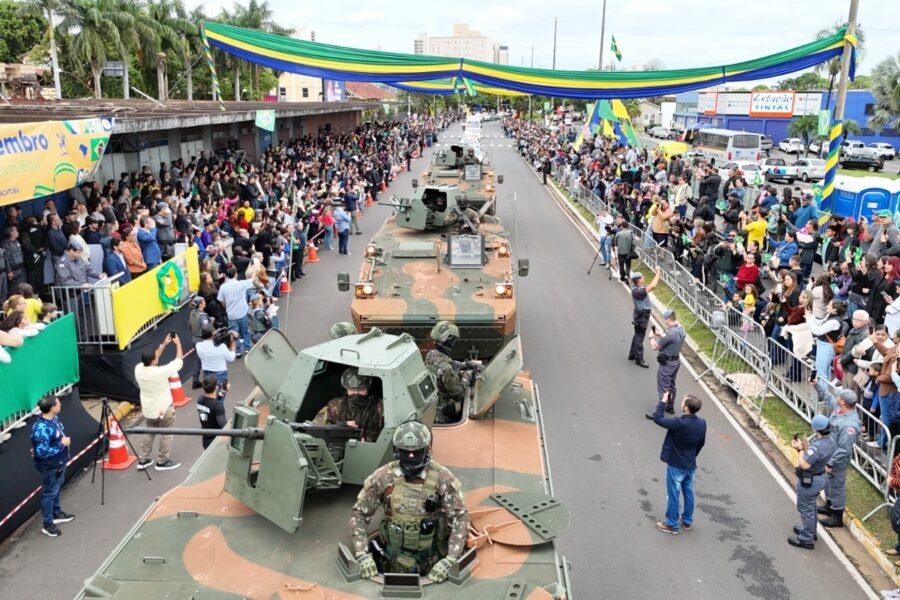 Araçatuba celebra 7 de Setembro com desfile cívico
