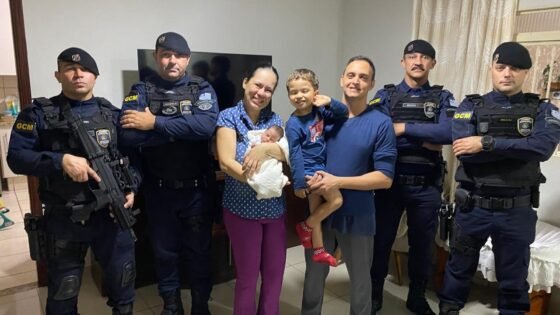 Bebê de 5 dias é salva pelo GEP após engasgar em Araçatuba
