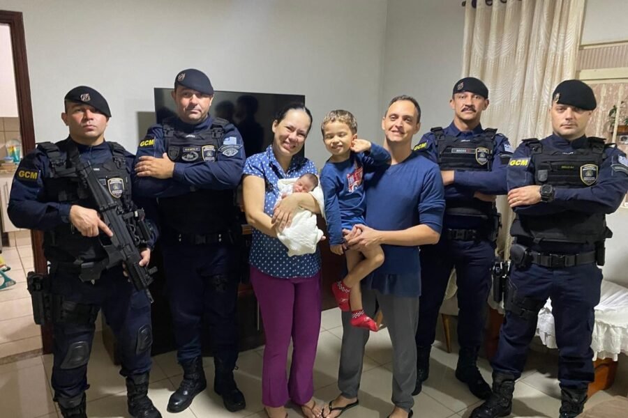 Bebê de 5 dias é salva pelo GEP após engasgar em Araçatuba