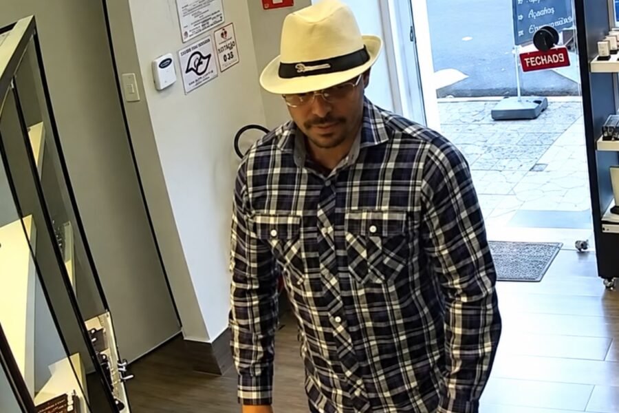 Criminoso rouba R$ 1,4 milhão em ouro de joalheria em Araçatuba