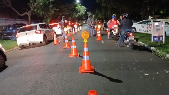 PM e Detran aplicam 48 multas durante operação em Araçatuba