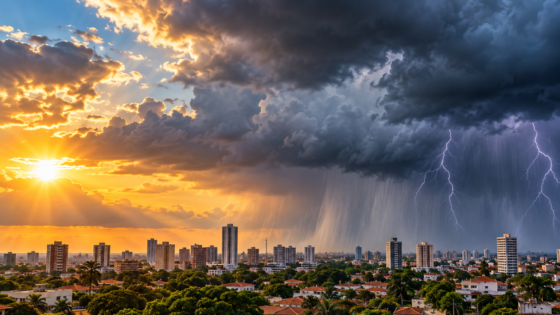 Araçatuba terá semana de chuva e queda nas temperaturas