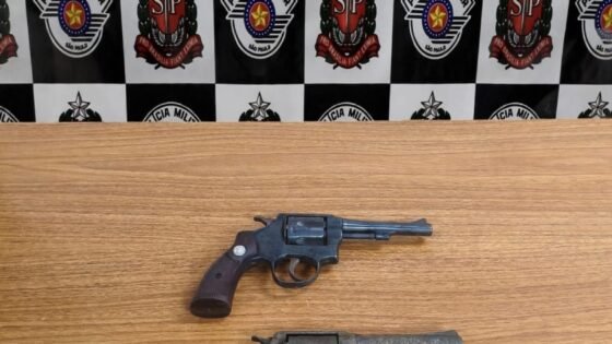 PM encontra duas armas usadas em tiroteio em Araçatuba