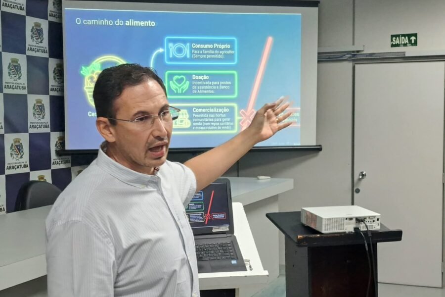 Araçatuba prepara regras para ampliar hortas urbanas