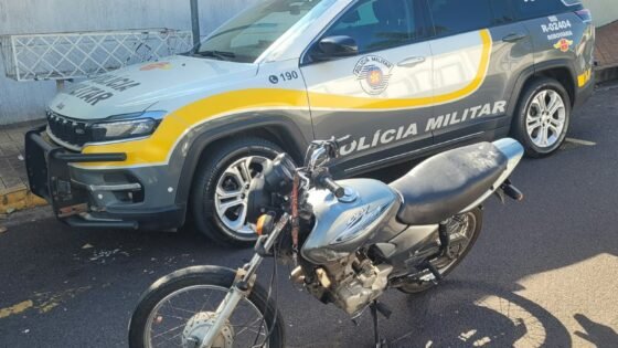 TOR prende homem com moto furtada durante abordagem em Birigui