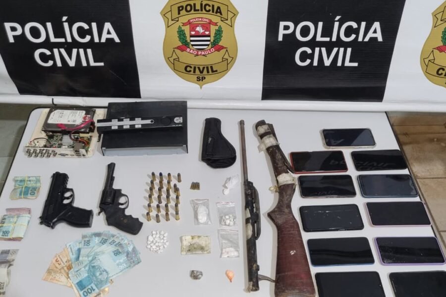 Operação contra o tráfico prende dois homens em Penápolis