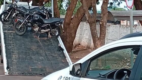 PM recolhe 40 motos durante operação em Birigui