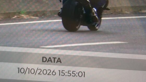 Radar flagra motocicleta a quase 250 km/h em rodovia de Birigui