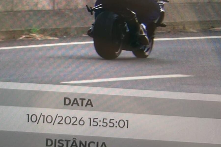 Radar flagra motocicleta a quase 250 km/h em rodovia de Birigui