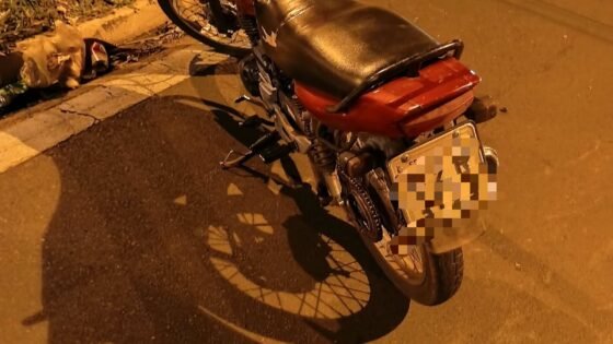 Motociclista é preso após atropelar idosa em Birigui