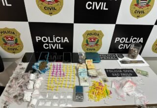 Polícia prende três por tráfico de drogas em Valparaíso