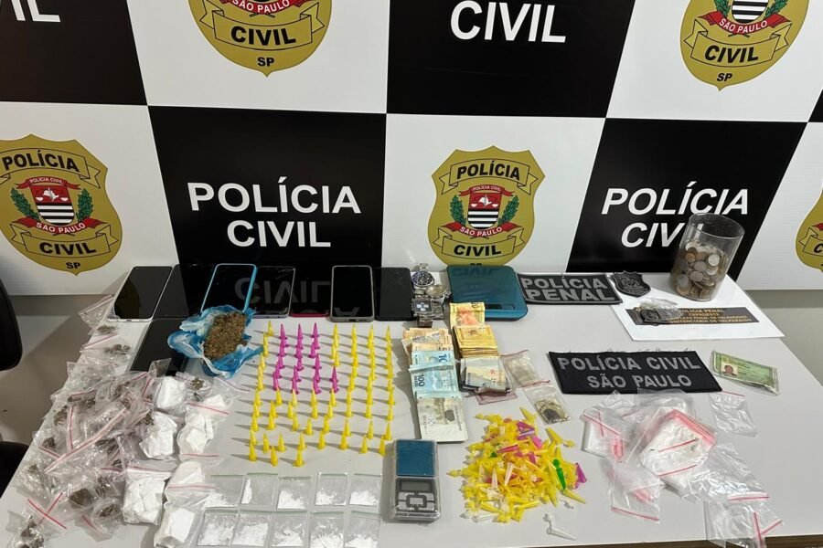 Polícia prende três por tráfico de drogas em Valparaíso