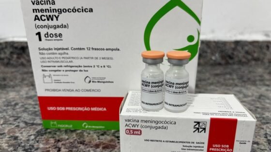 Vacinação contra meningite em Araçatuba é ampliada até 25 anos